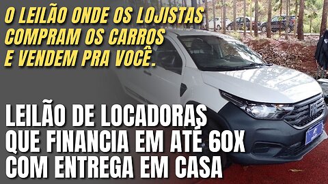 CONHEÇA O MAIS O MAIOR LEILÃO DE LOCADORAS DO BRASIL. *financia em até 60x e entrega em casa*