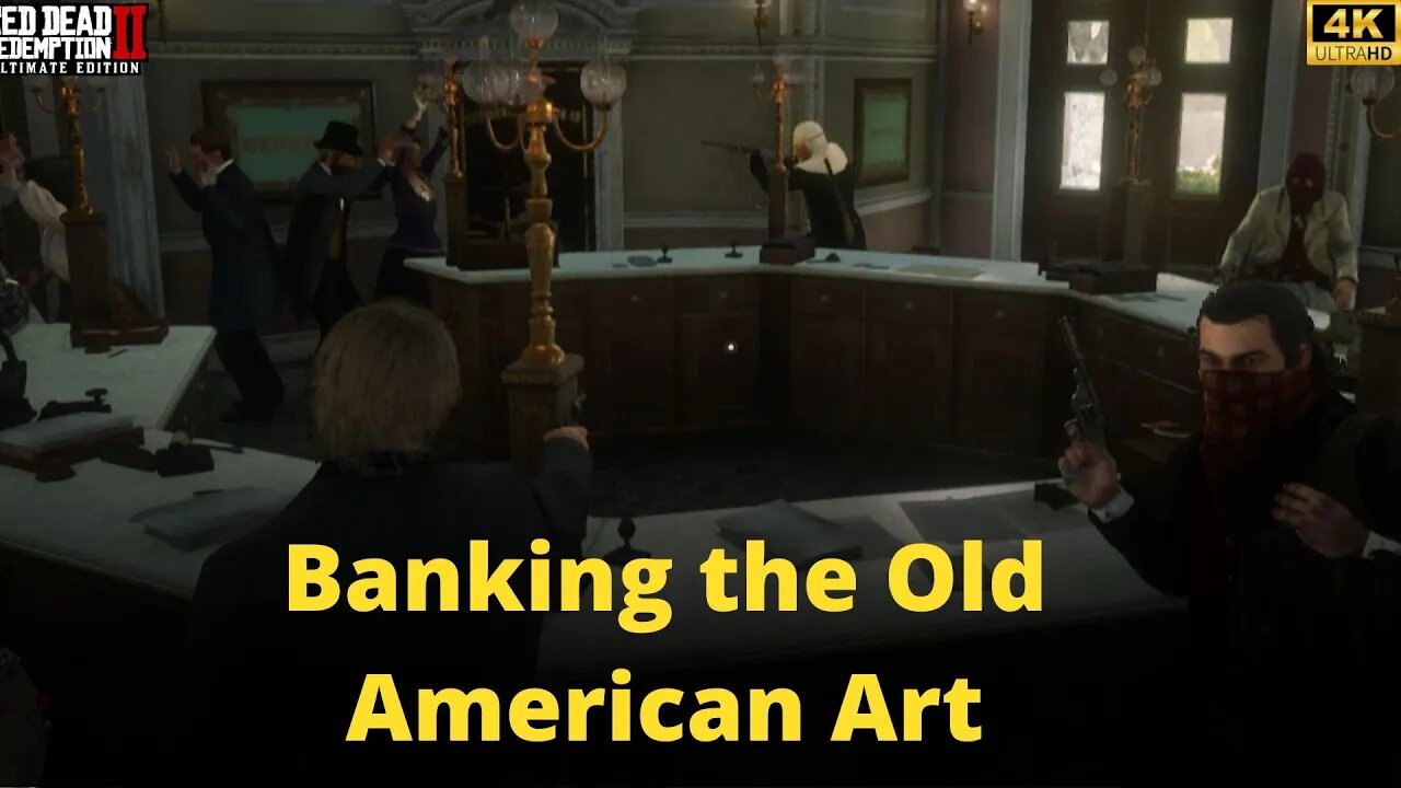 red dead redemption 2 banking the old american art mission