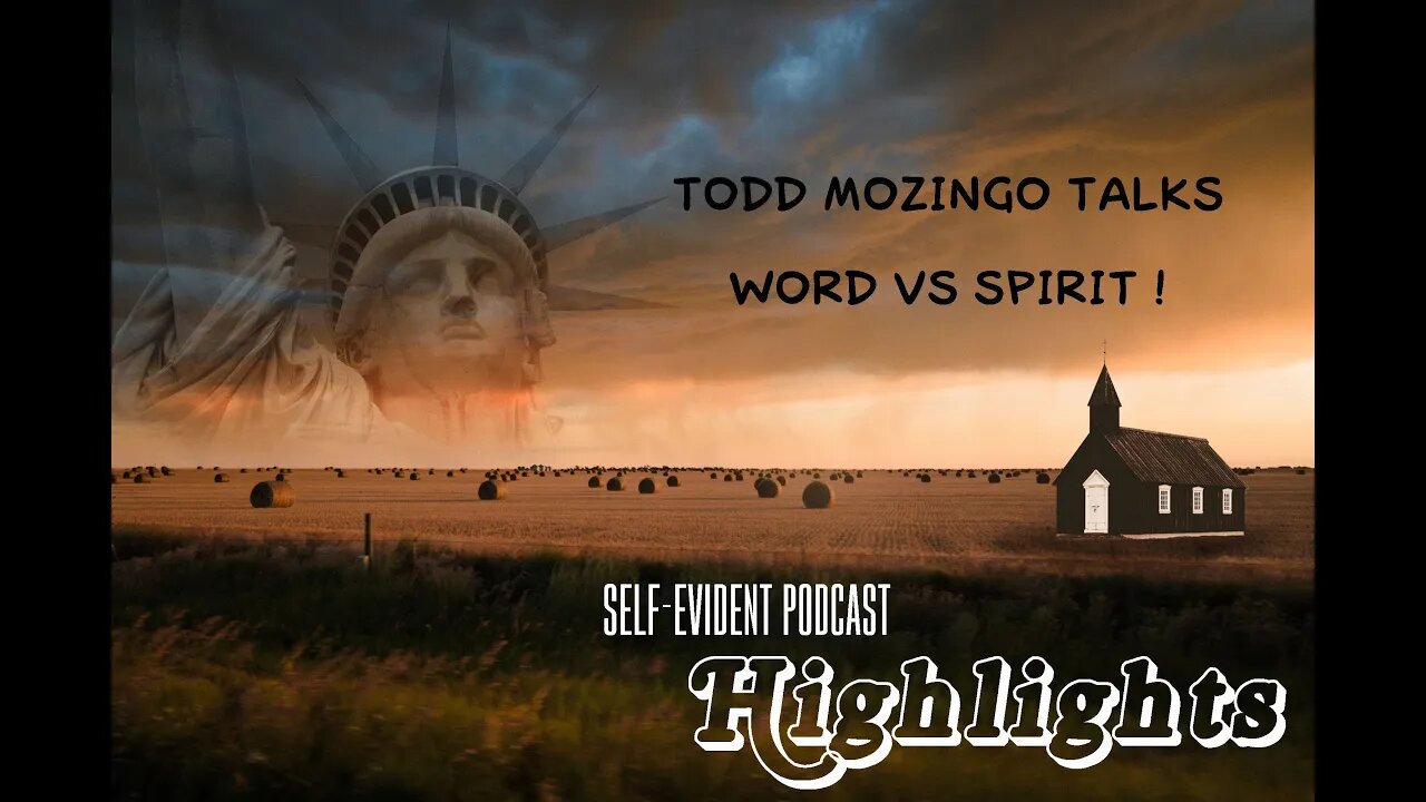 Podcast Highlight | Law vs Spirit! Todd Mozingo talks Word and Spirit