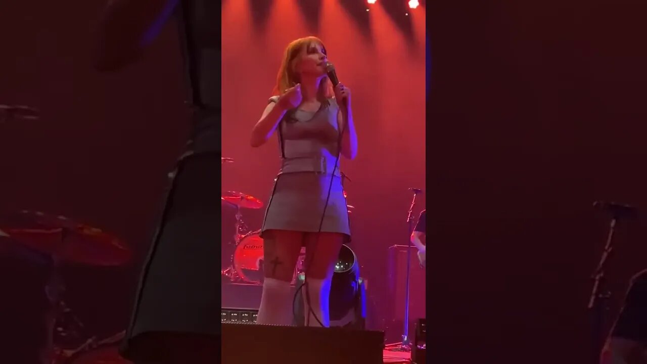 this happened at a Paramore concert #celebrities #viral #shorts #youtubeshorts