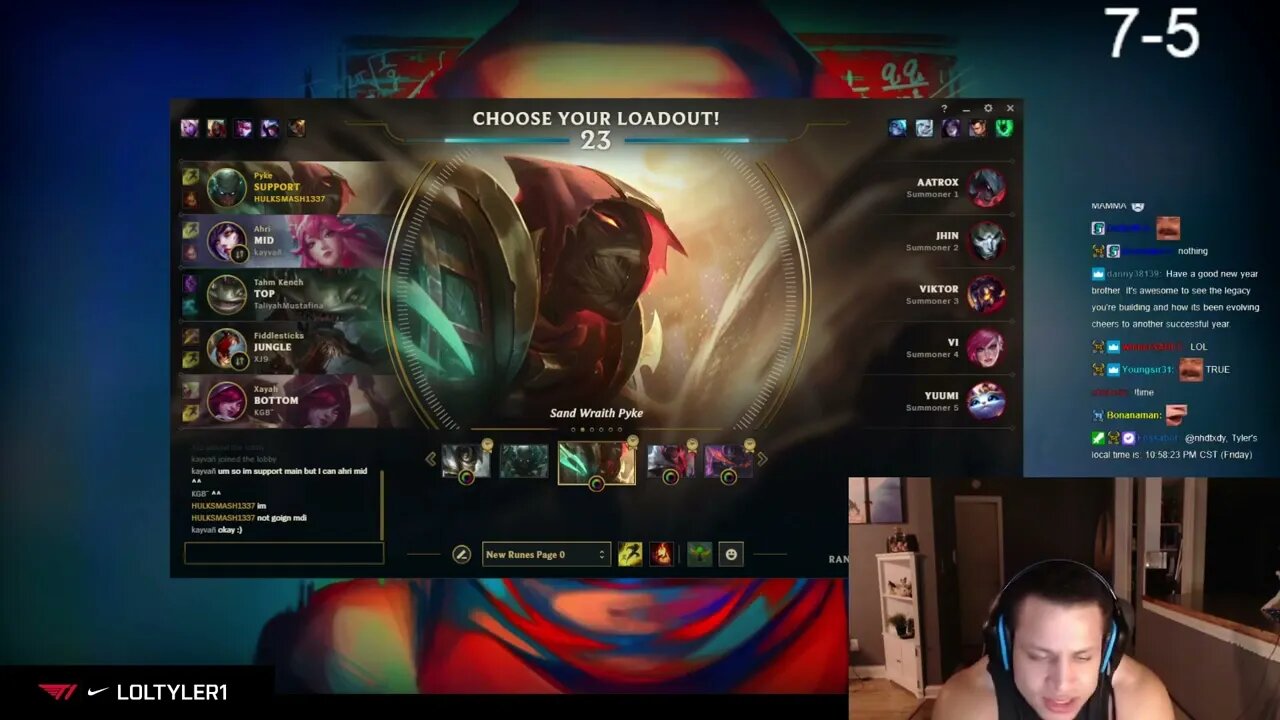 Tyler1 So happy on new years!