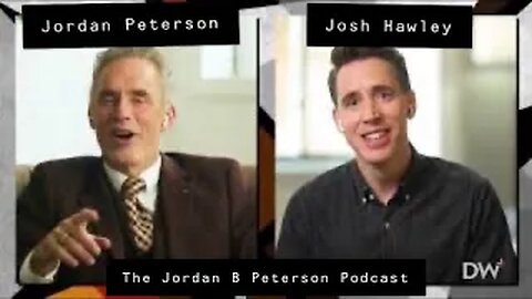 Weak Men and Hard Times in America - Jordan Peterson and Josh Hawley