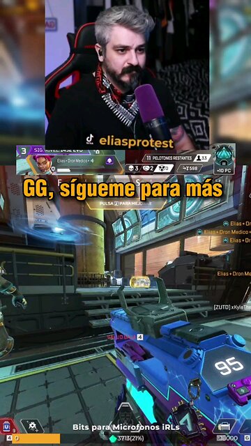 toca pelear con la L-star God 🤭🤩 #apex #apexlegends #eliasprotest
