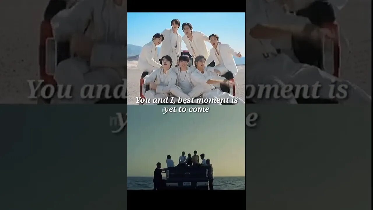 BTS "Yet to come" eng lyrics (most beautiful moments)😍