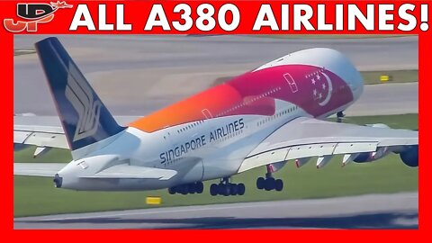 1 HOUR AIRBUS A380 Compilation | ALL 15 AIRLINE Operators!