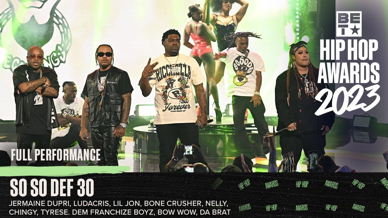 Jermaine Dupri Brings Ludacris, Chingy, Lil Jon & More To Perform Classics | Hip Hop Awards '23