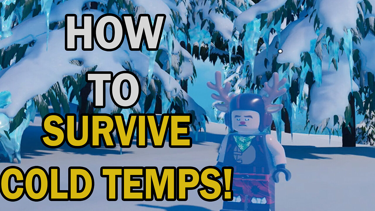 How To Survive Freezing Cold Temperatures In LEGO Fortnite