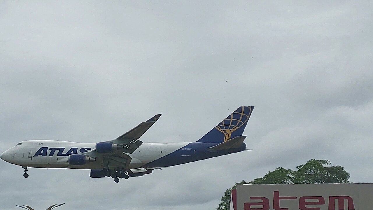 Boeing 747-400ERF N499MC coming from Miami to Manaus πΊπ²π§π·