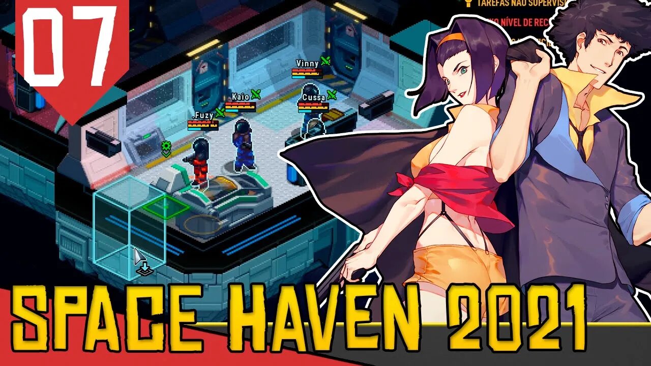 Mais Uma TRIPULANTE ESPACIAL - Space Haven #07 [Gameplay Português PT-BR]
