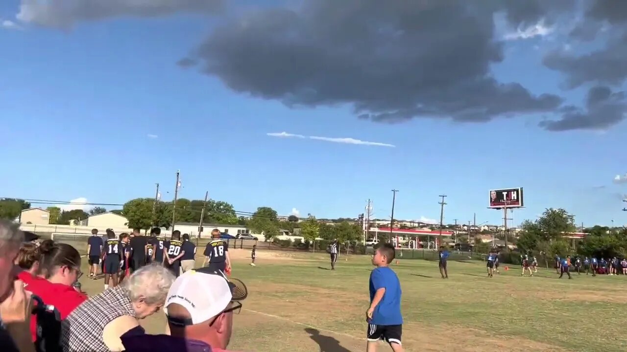 My Nephew’s Flag Football Game