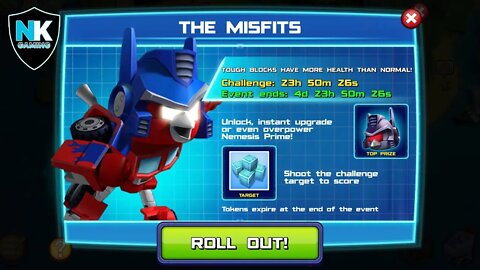 Angry Birds Transformers - The Misfits - Day 2 - Featuring Nemesis Prime