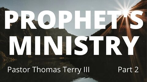 #2 Prophet's Ministry | Seer | Supernatural Training Institute | 6-2-2020