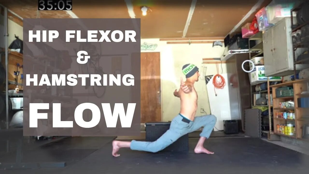 Mobility Flow Follow Along - HIP FLEXORS AND HAMSTRINGS