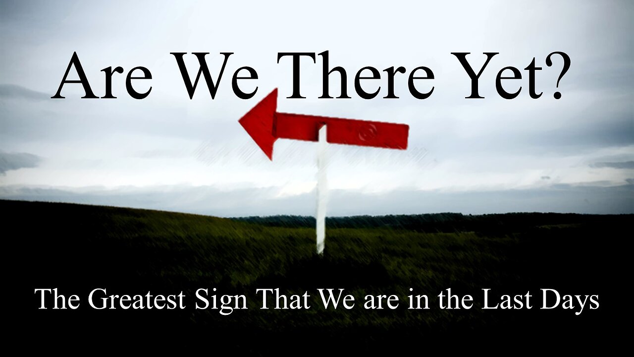 Freedom River Church - Sunday Live Stream - The Greatest Sign that we are in the Last Days