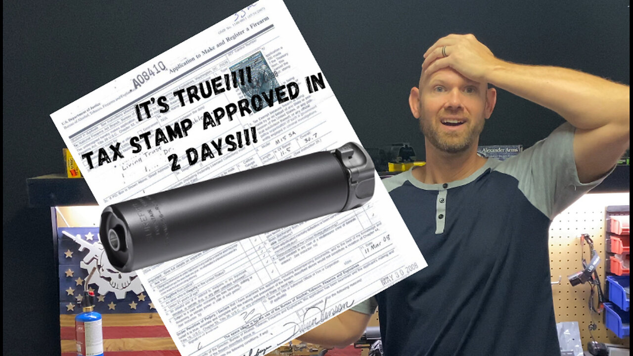 It’s TRUE!!! Suppressor approved in 2 DAYS!!!