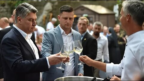 Predsjednik Milanović na manifestaciji Dani pršuta i vina u Vrgorcu