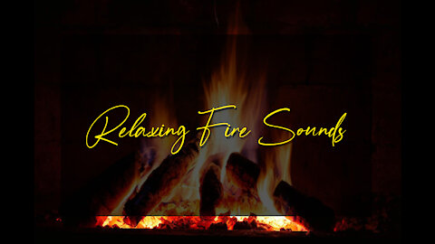 Fireplace with Sound Relaxation, Focus, Meditation, Concentration