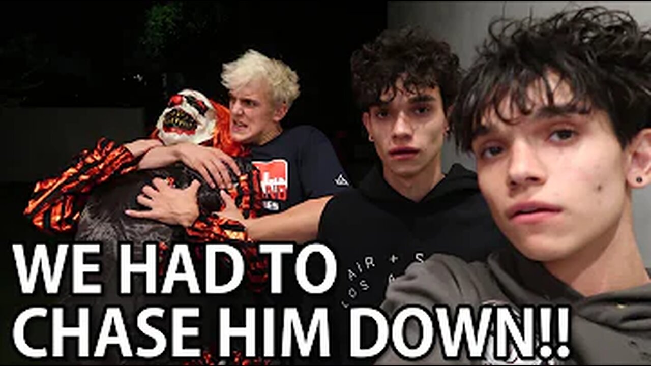 We Caught The Killer Clown That Broke Into Our House - Jake Paul