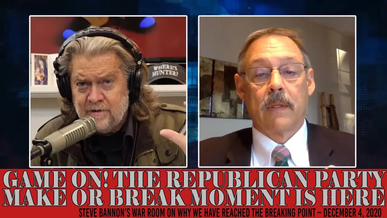 Game On! the Republican's Make or Break Moment! Bannon War Room Highlights 12/4/2020