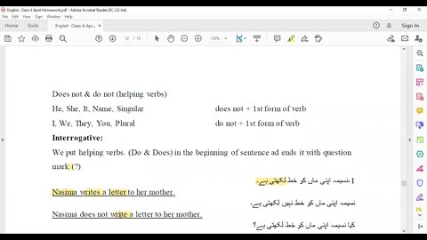 Eng B Class 4 15 Apr 21