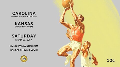 3.23.1957 National Championship Carolina v Kansas BEST Version Ever Seen