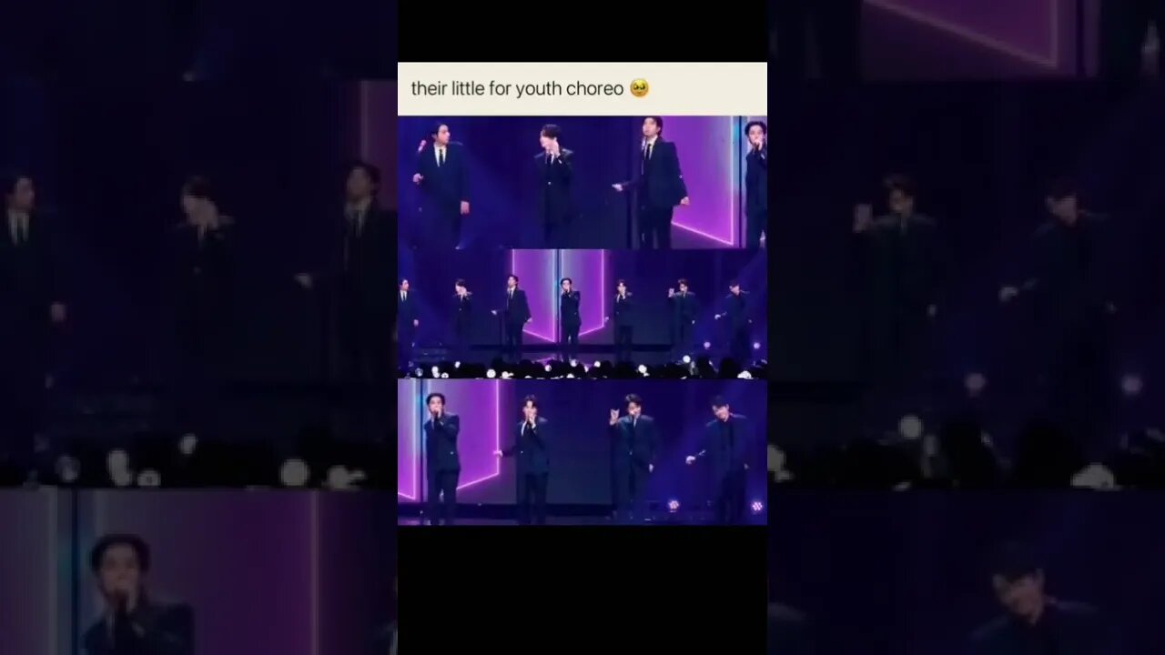 BTS cute dance to choreo V did for - For youth 😍😘