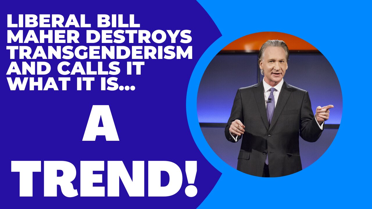 Bill Maher waking people up to the truth behind Transgenderism.