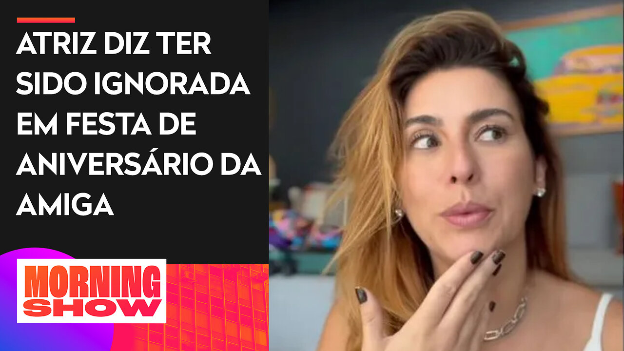 Fernanda Paes Leme revela climão com convidada na festa de Preta Gil