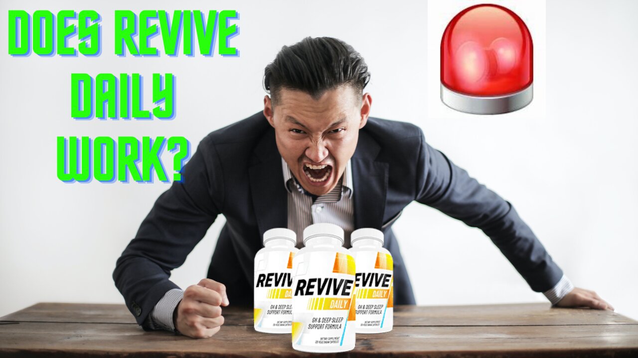 does REVIVE DAILY work? know everything in this video