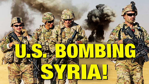 U.S. Now Bombing The Sh*t Out Of Syria! w/ Richard Medhurst