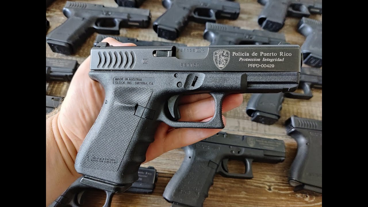 Police Glocks from Puerto Rico .40