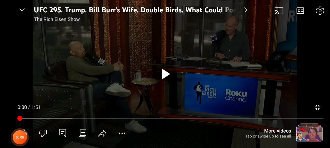 Bill Burr speaks up in regards to his wife flipping Trump off at UFC 295