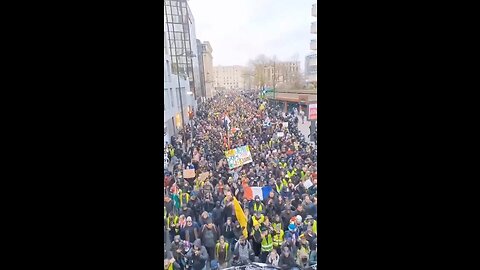 Protest Against Macron And The Destructive Measures in France [Jan 7, 2023]
