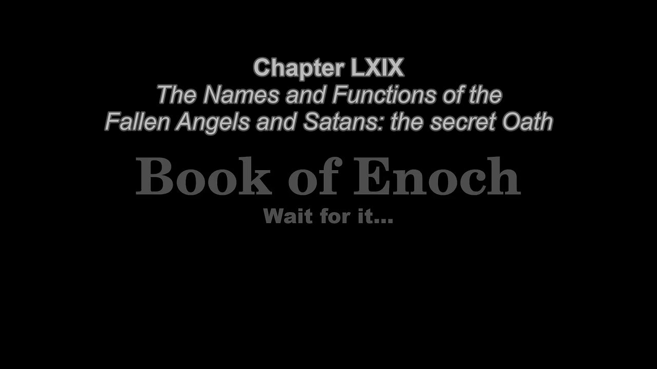 Book of Enoch, The Names and Functions of the Fallen Angels