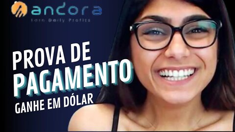 Andora Finance - 2ª Prova de pagamento ganhando de forma passíva
