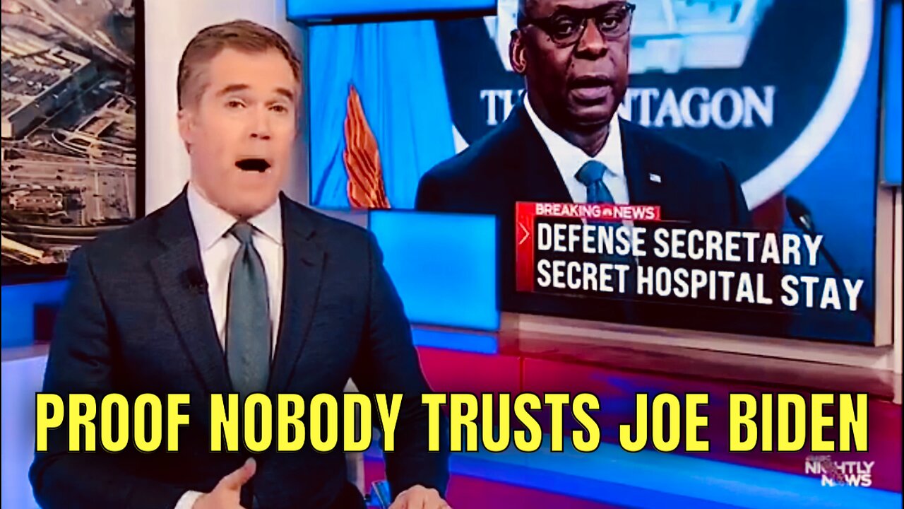 WOW! Nobody told Joe Biden about his own Defense Secretary being in the ICU for 3 days! 😮