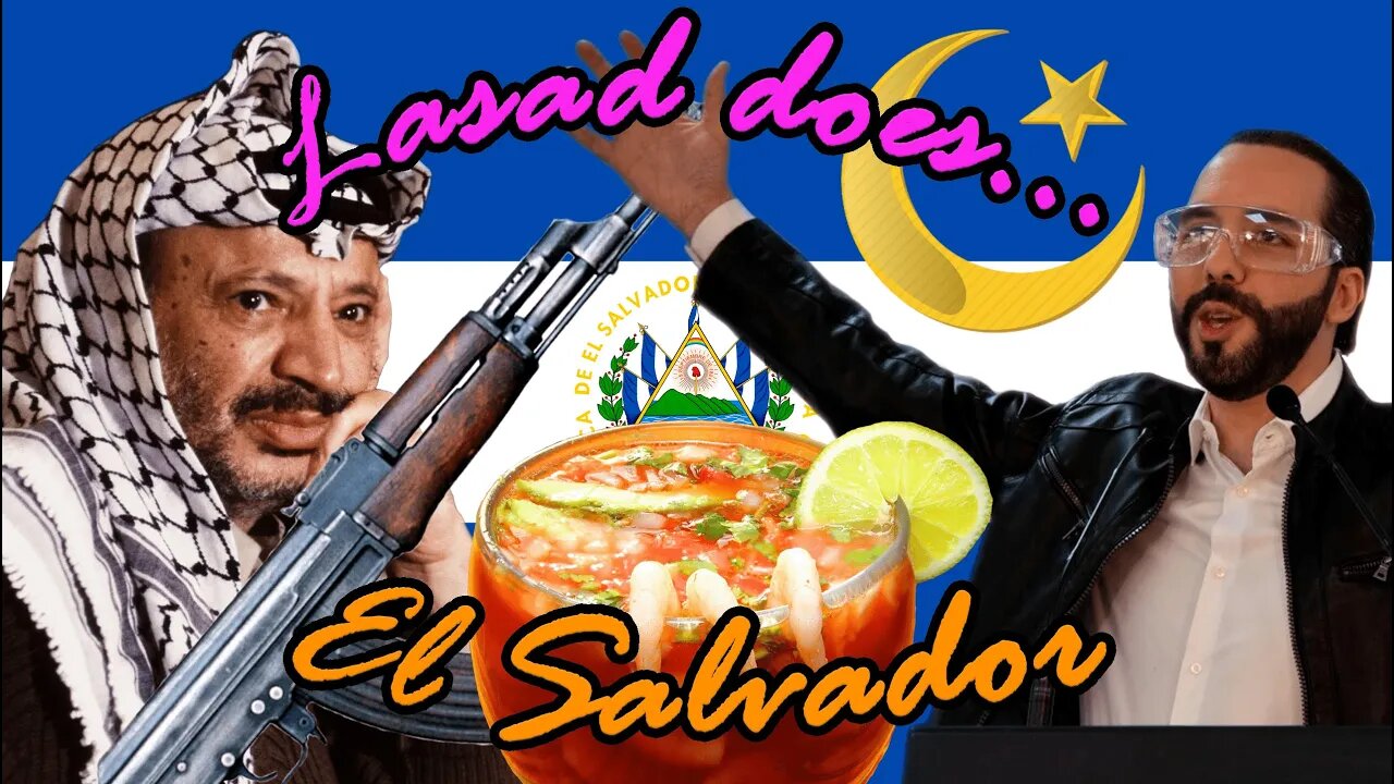 PALESTINIANS IN SAN SALVADOR: PLAZA PALESTINA - Lasad does El Salvador - Ep 5 - [NO SUB] 🇸🇻