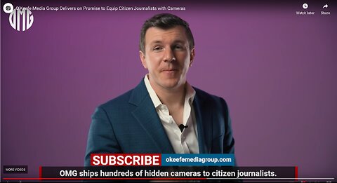 OMG - James O'Keefe Returns