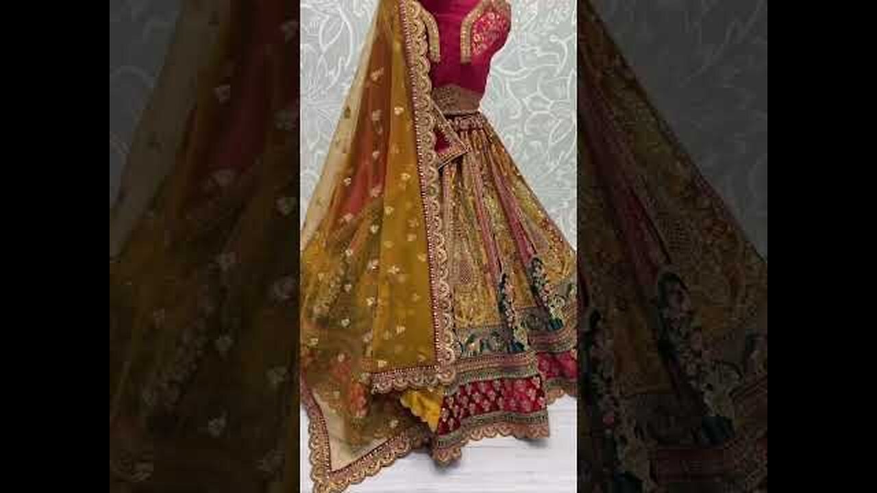 Trendy Lehenga Choli In Wedding