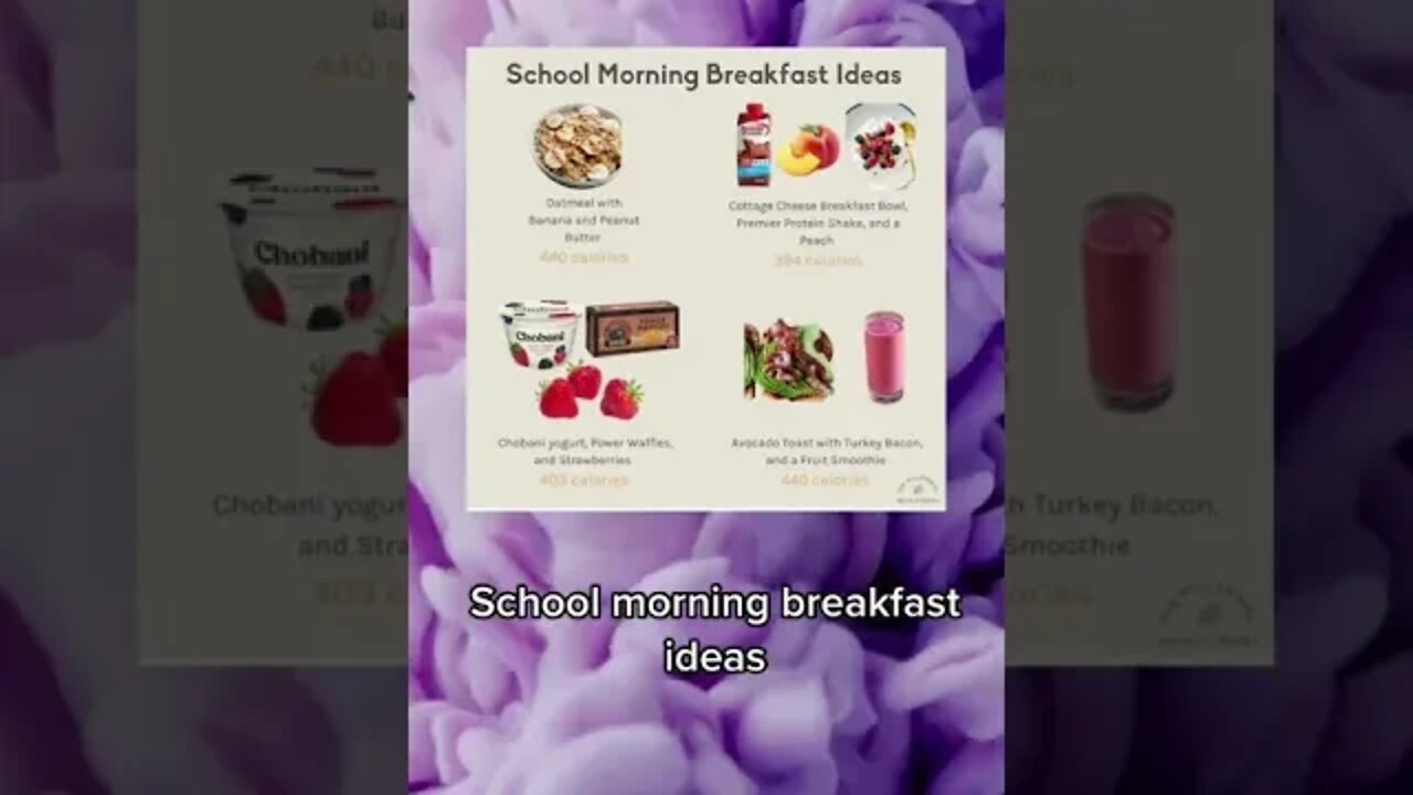 SCHOOL MORNING BRACKETS IDEAS#shorts #healthy #wightloss #feetness #ketodiet