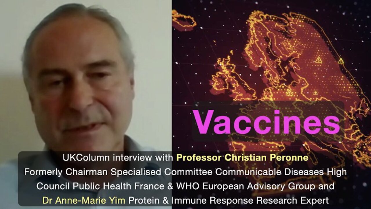 Professor Christian Perronne on the subject of Covid-19 vaccines