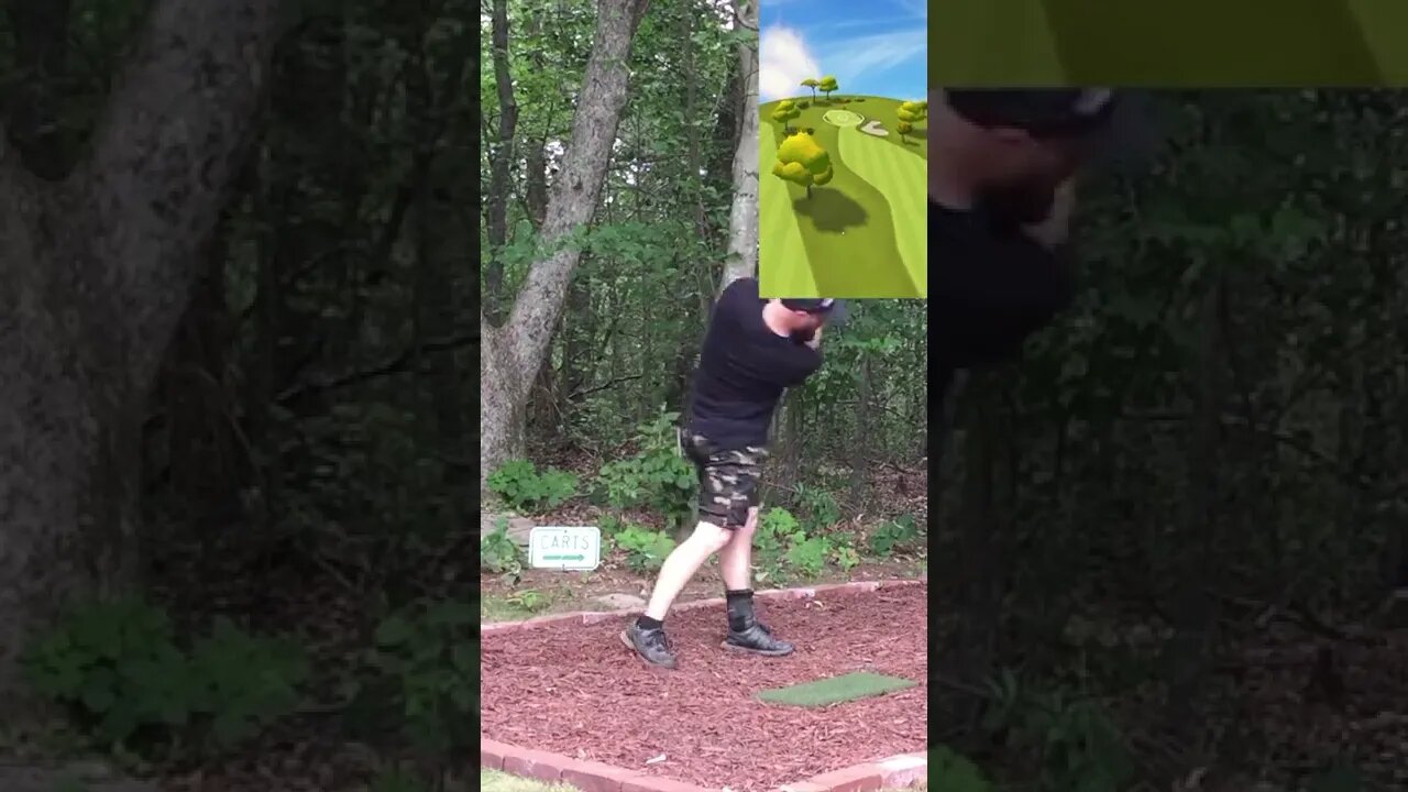 Hole 6 - Kambaku GC #Shorts #Golf #GarminR10 #SimGolf #YoutubeShorts