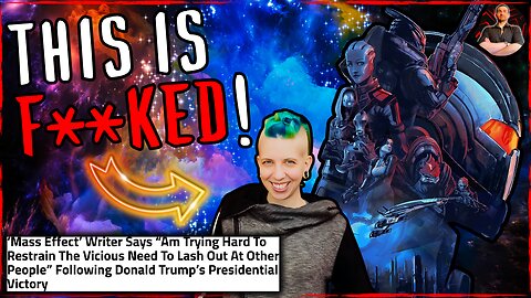 Mass Effect RUINED! TV Show at Amazon as WOKE Writer Wants Trump DEAD!