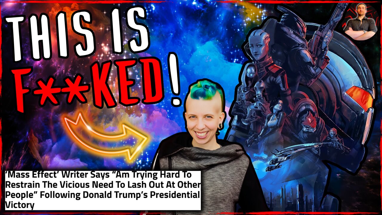 Mass Effect RUINED! TV Show at Amazon as WOKE Writer Wants Trump DEAD!