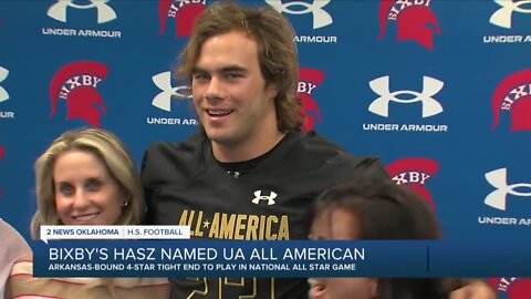 Bixby tight end Luke Hasz invited to Under Armour All-America game