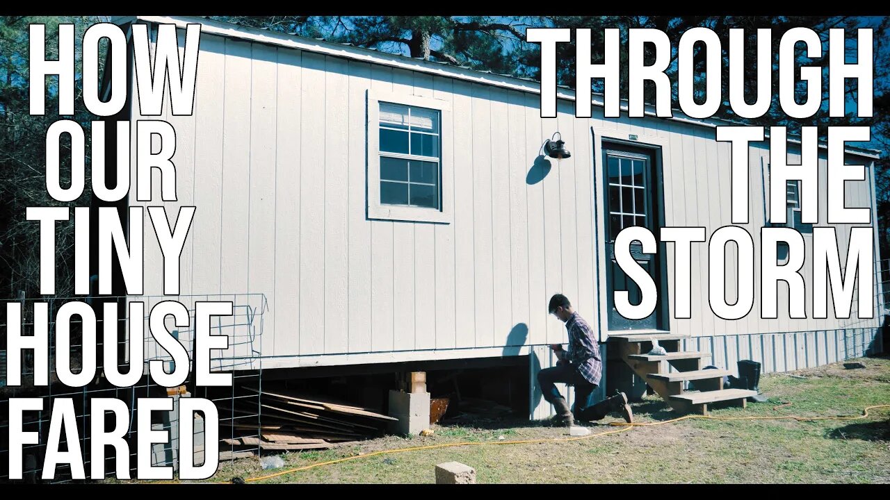 How Our Tiny House Fared Through The Winter Storm 2021!/ Homestead Comedy Show!/4k