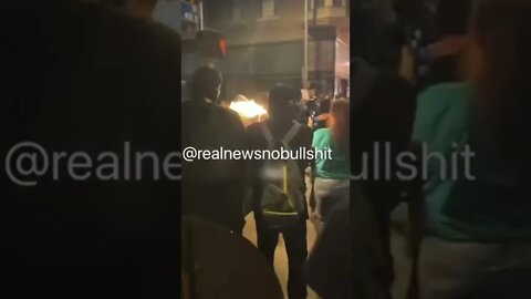 Molotov thrown in LA abortion riots