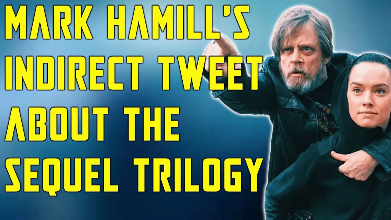 MARK HAMILL'S TWEET ON RETURN TO STAR WARS TO JON & DAVE SAYS IT ALL!