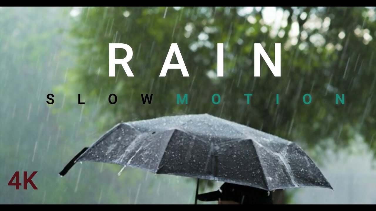 Slow Motion Rain Stock Footage No Copyright Video Royalty Free Shorts