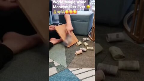 World Magic Wood Moneymaker Ever 🤑 💰💵💸🥰🥰🥰